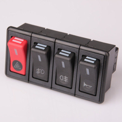 【【廠家直銷】慈溪專業(yè)生產(chǎn)汽車組合開關(guān)、 汽車翹板開關(guān) 暖風(fēng)開關(guān)】?jī)r(jià)格,廠家,圖片,電工開關(guān),慈溪市騰輝汽車零部件-